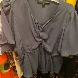 Flutter sleeve top